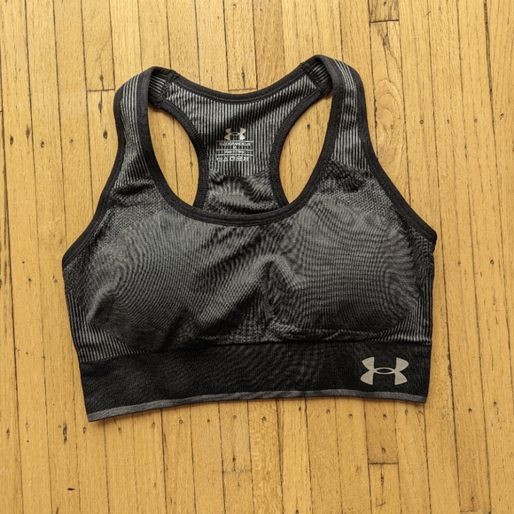Under Armour Racer-back Sports Bra - Picture 1 of 3